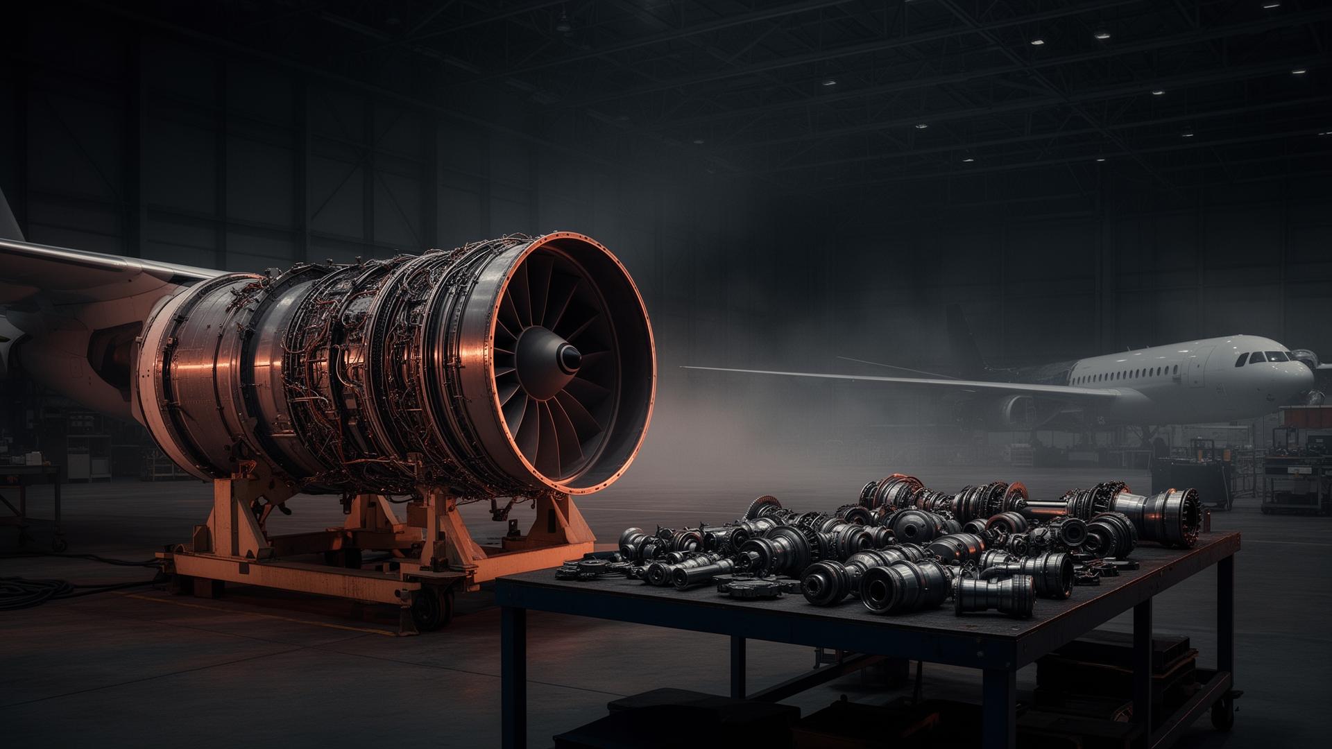 Engine & airframe teardown